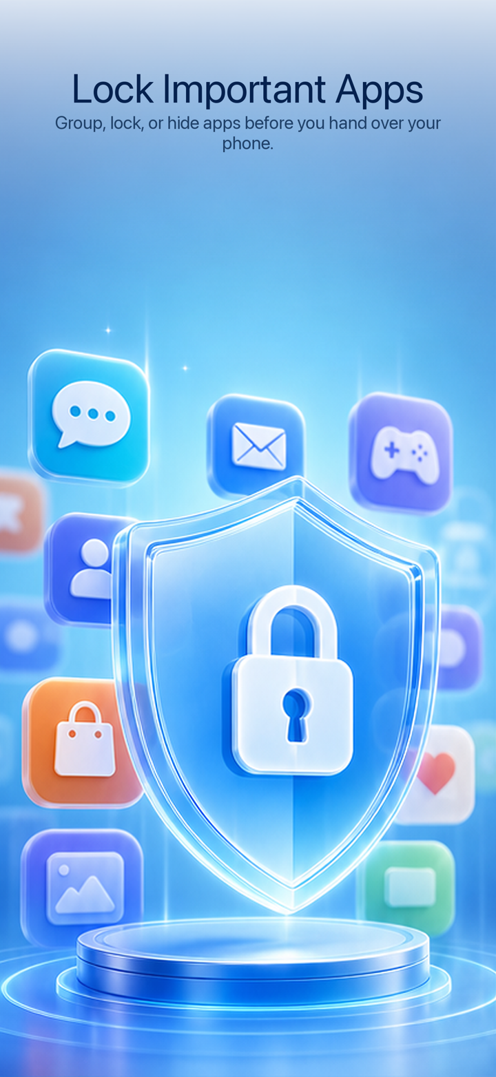App lock screen